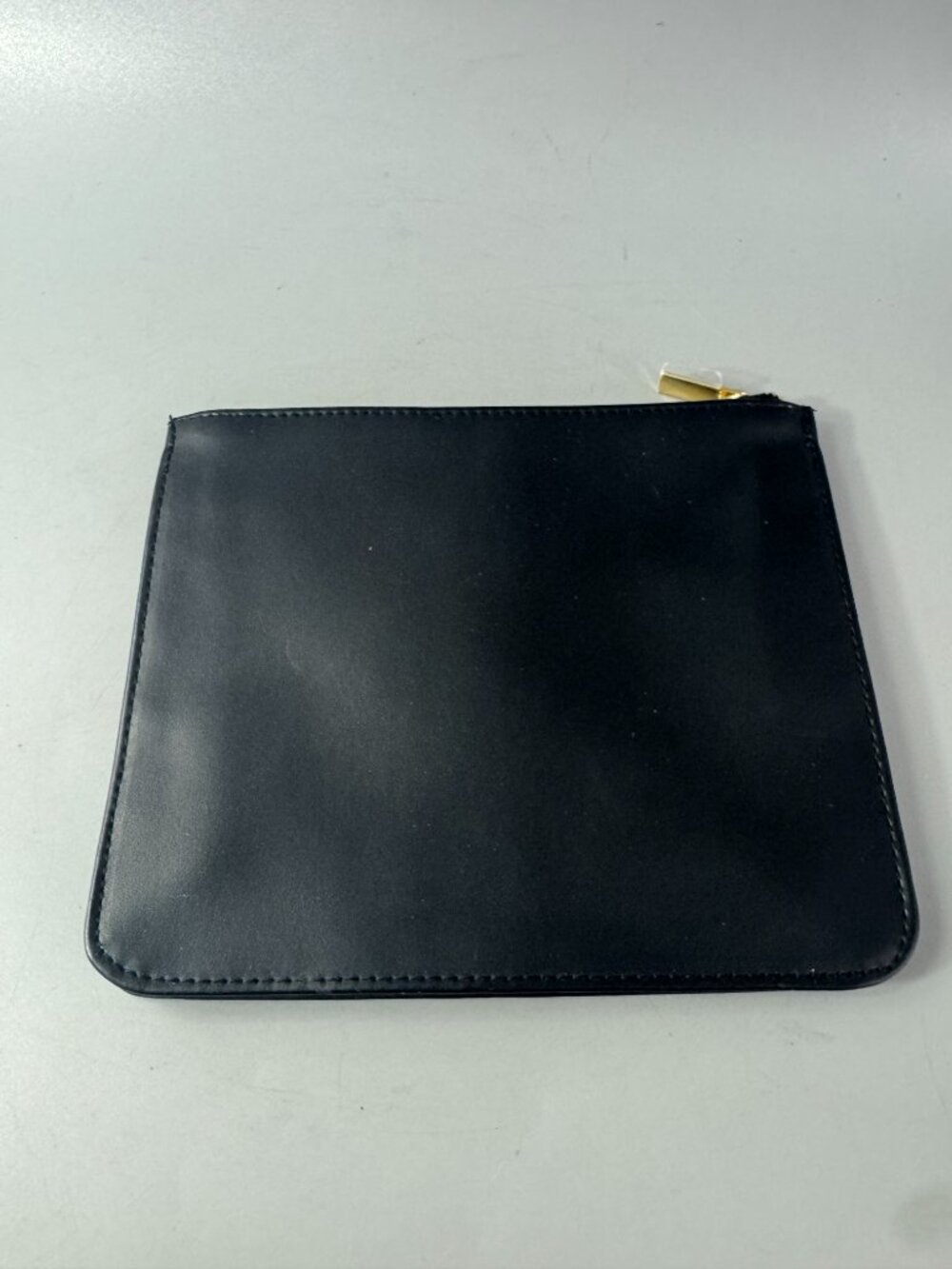 New Yves Saint Laurent (YSL) Beaute Black Clutch/Pouch with Gold Detailing - Picture 4 of 8